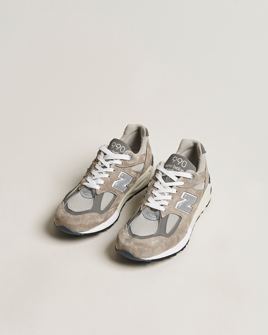 Men | Shoes | New Balance | Made In USA 990 Sneakers Grey/White