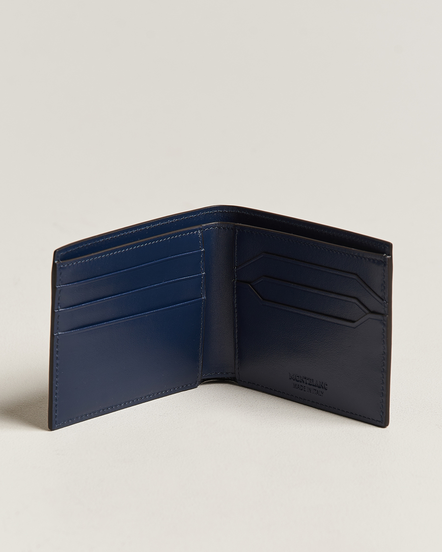 Men | Montblanc | Montblanc | Meisterstück Wallet 6cc Ink Blue