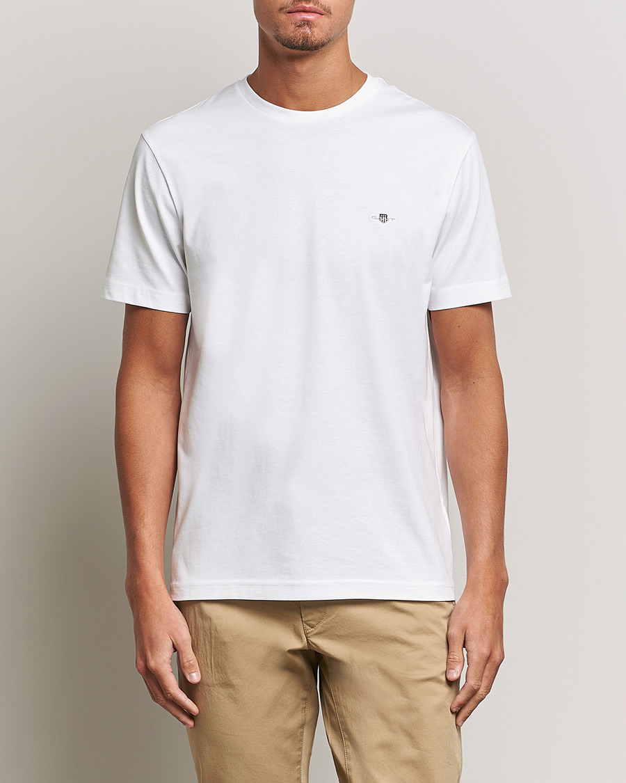 Herr | T-Shirts | GANT | The Original Solid T-Shirt White