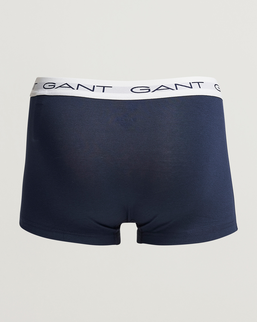 Men | Underwear | GANT | 3-Pack Trunk Boxer Red/Navy/White