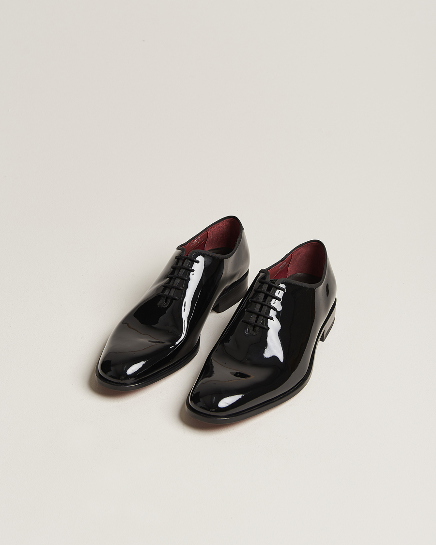 Men | Patent-Leather Shoes | Loake 1880 | Regal Patent Wholecut Black