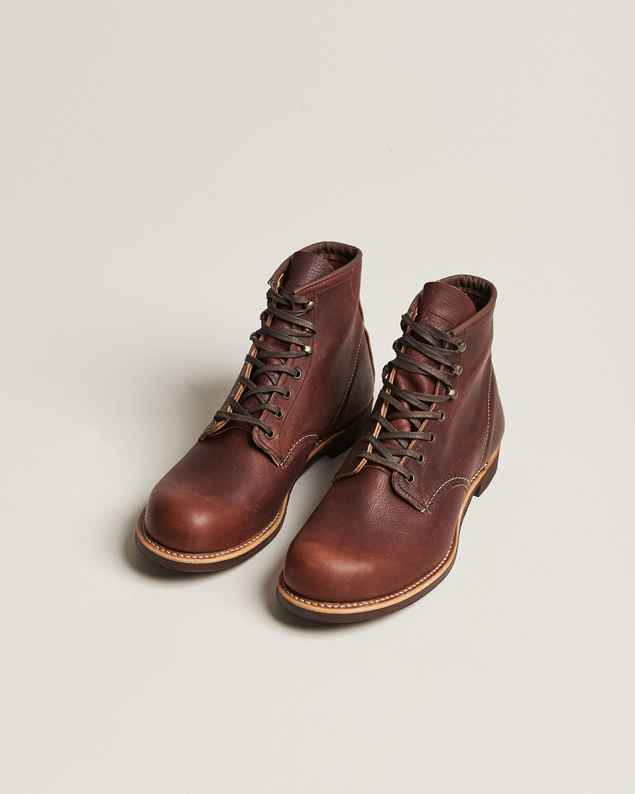 Men | Lace-up Boots | Red Wing Shoes | Blacksmith Boot Briar Oil Slick Leather