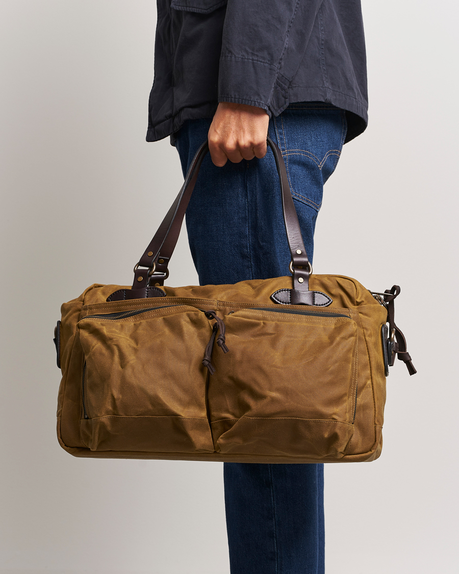 Men | Accessories | Filson | 48-Hour Duffle Bag Dark Tan