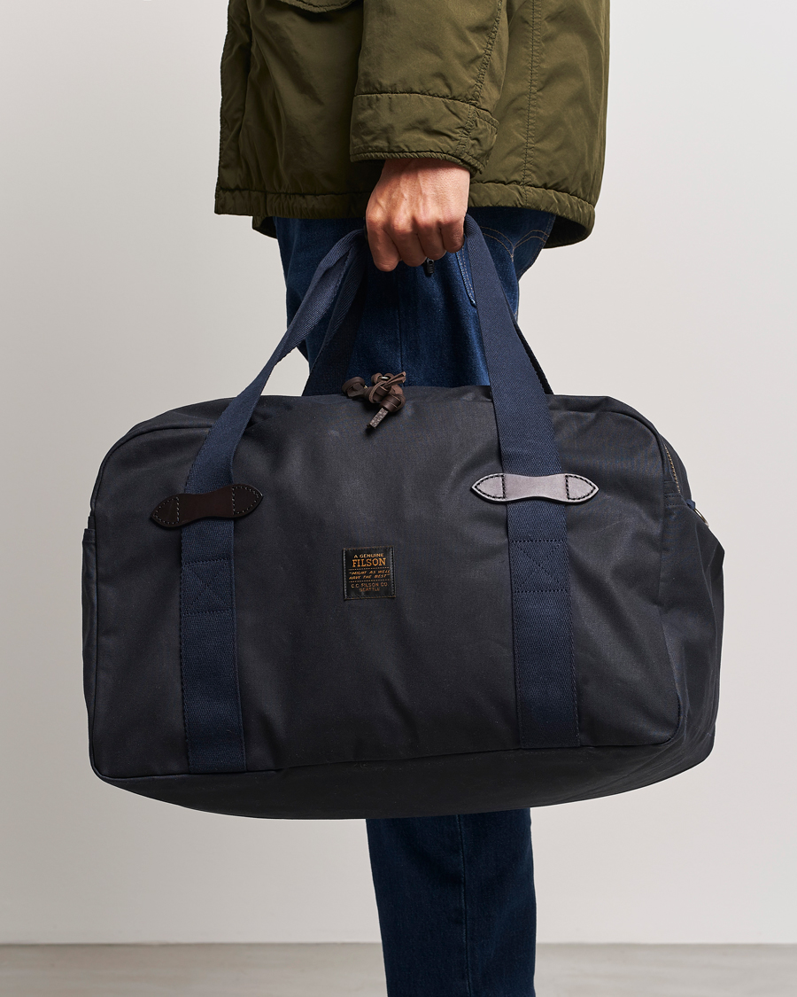 Men | Accessories | Filson | Tin Cloth Medium Duffle Bag Navy