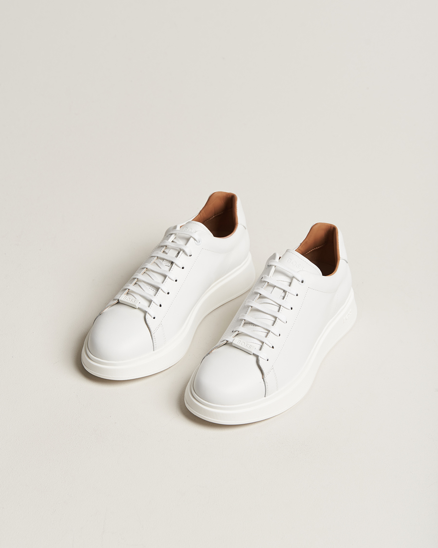 Men | Shoes | BOSS BLACK | Bulton Sneaker White