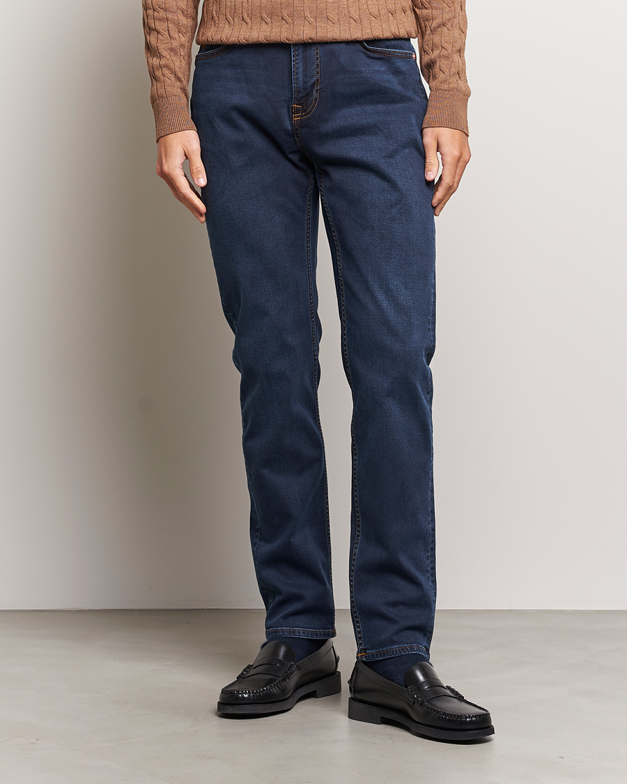 Men | Blue jeans | Morris | James Satin Jeans One Year Wash