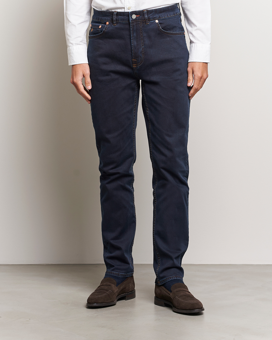 Men | Blue jeans | Morris | James Satin Jeans Rinse Wash