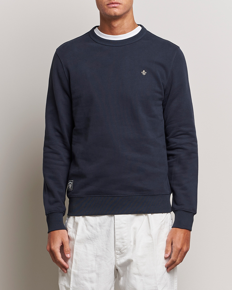 Men | Sweatshirts | Morris | Brandon Lily Sweatshirt Old Blue