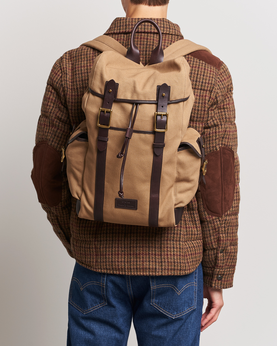 Men | Bags | Polo Ralph Lauren | Canvas Backpack Tan