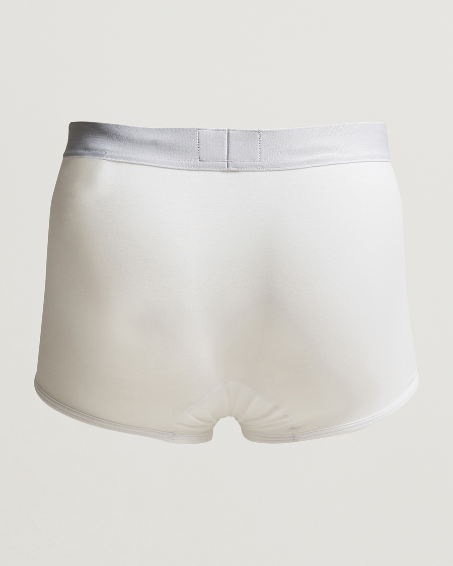 Men | Underwear & Socks | Zegna | Stretch Cotton Trunks White