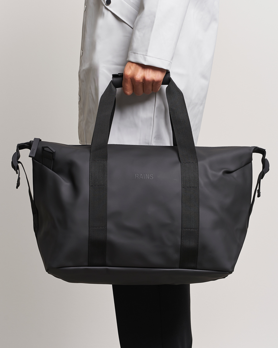 Men | Weekend Bags | RAINS | Hilo Small Weekendbag Black