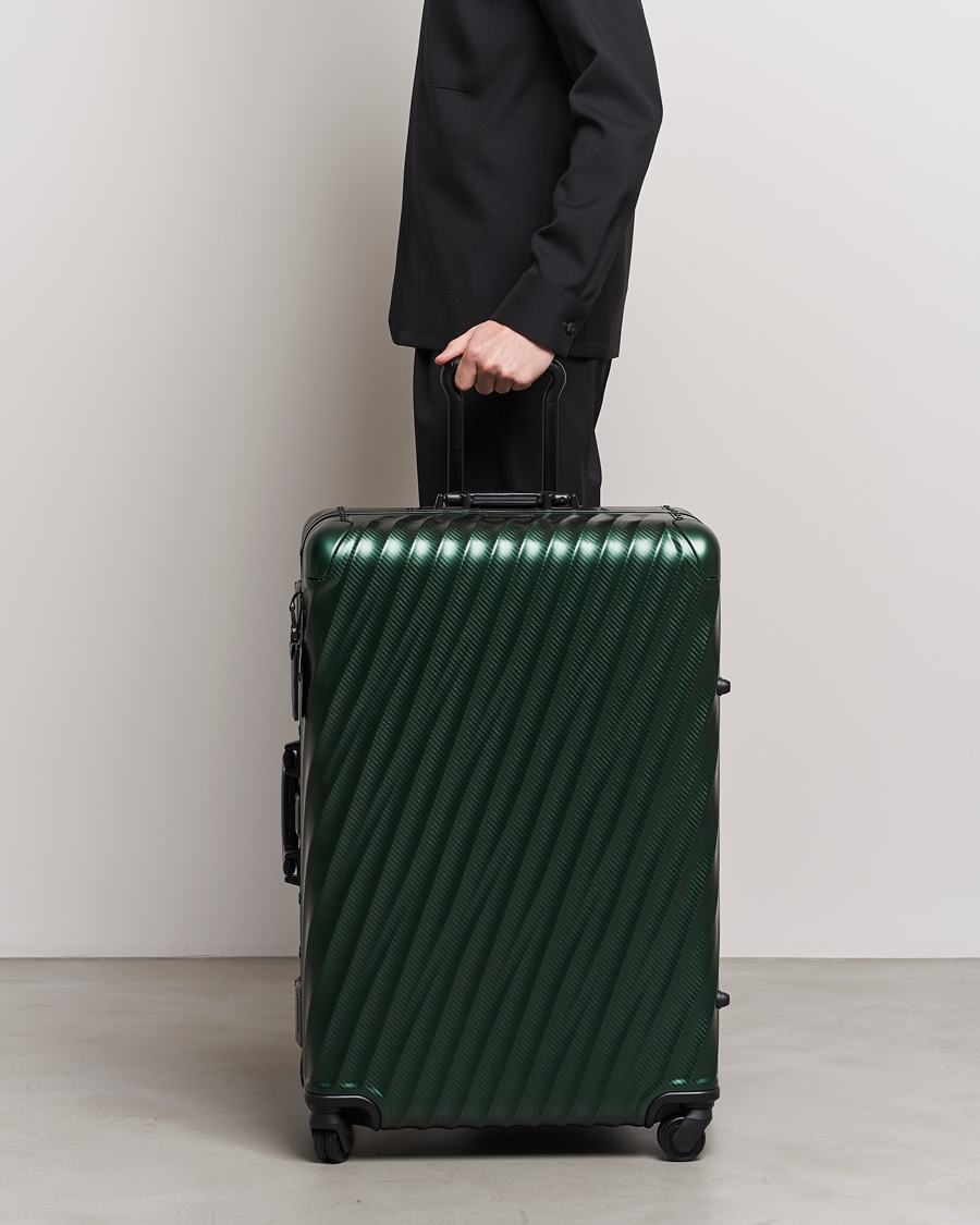 Men | Accessories | TUMI | Extended Trip Aluminum Packing Case Texture Green