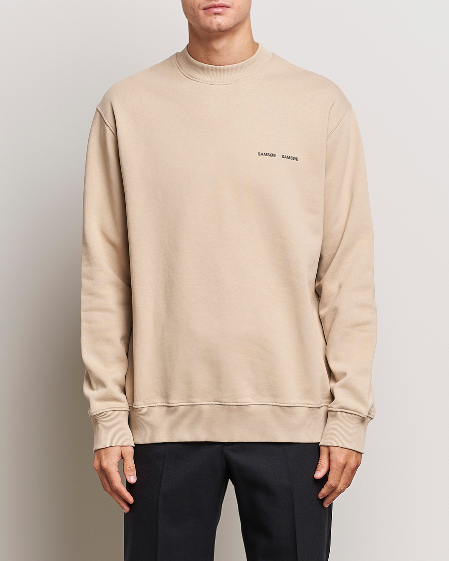 Men | Clothing | Samsøe Samsøe | Norsbro Crew Neck Sweatshirt Pure Cashmere