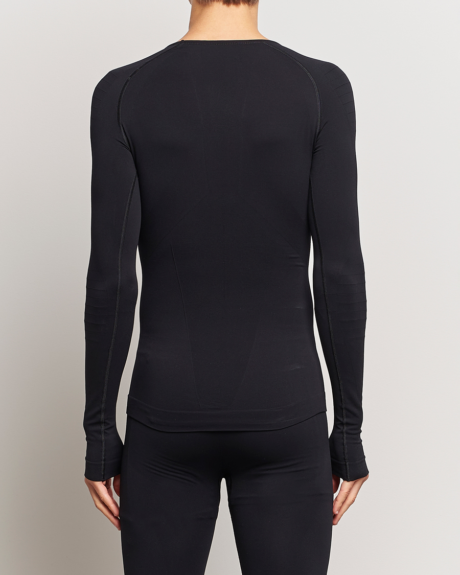 Men | Long Sleeve T-shirts | Falke Sport | Falke Long Sleeve Warm Shirt Black