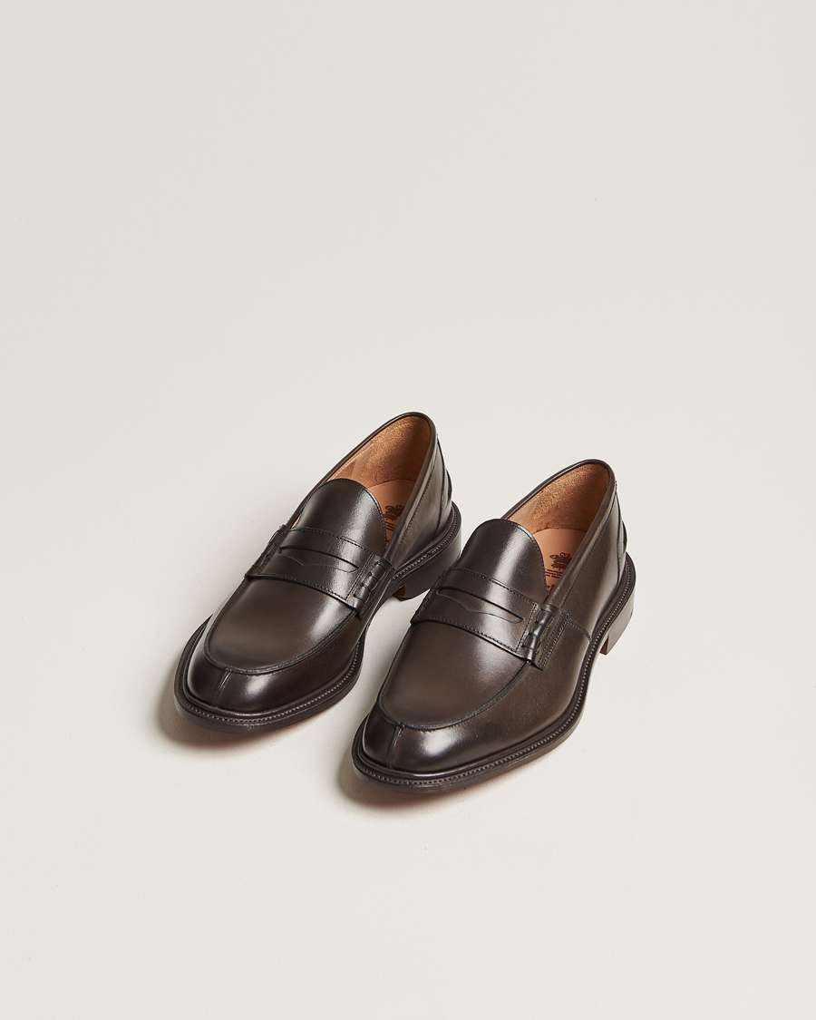 Homme | Loafers | Tricker\'s | James Penny Loafers Espresso Calf