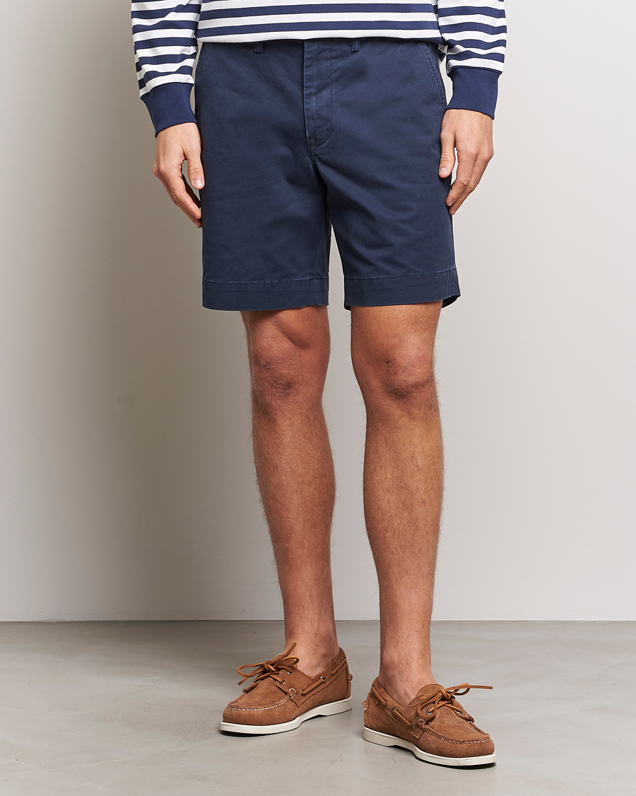 Herr |  | Polo Ralph Lauren | Tailored Slim Fit Shorts Nautical Ink