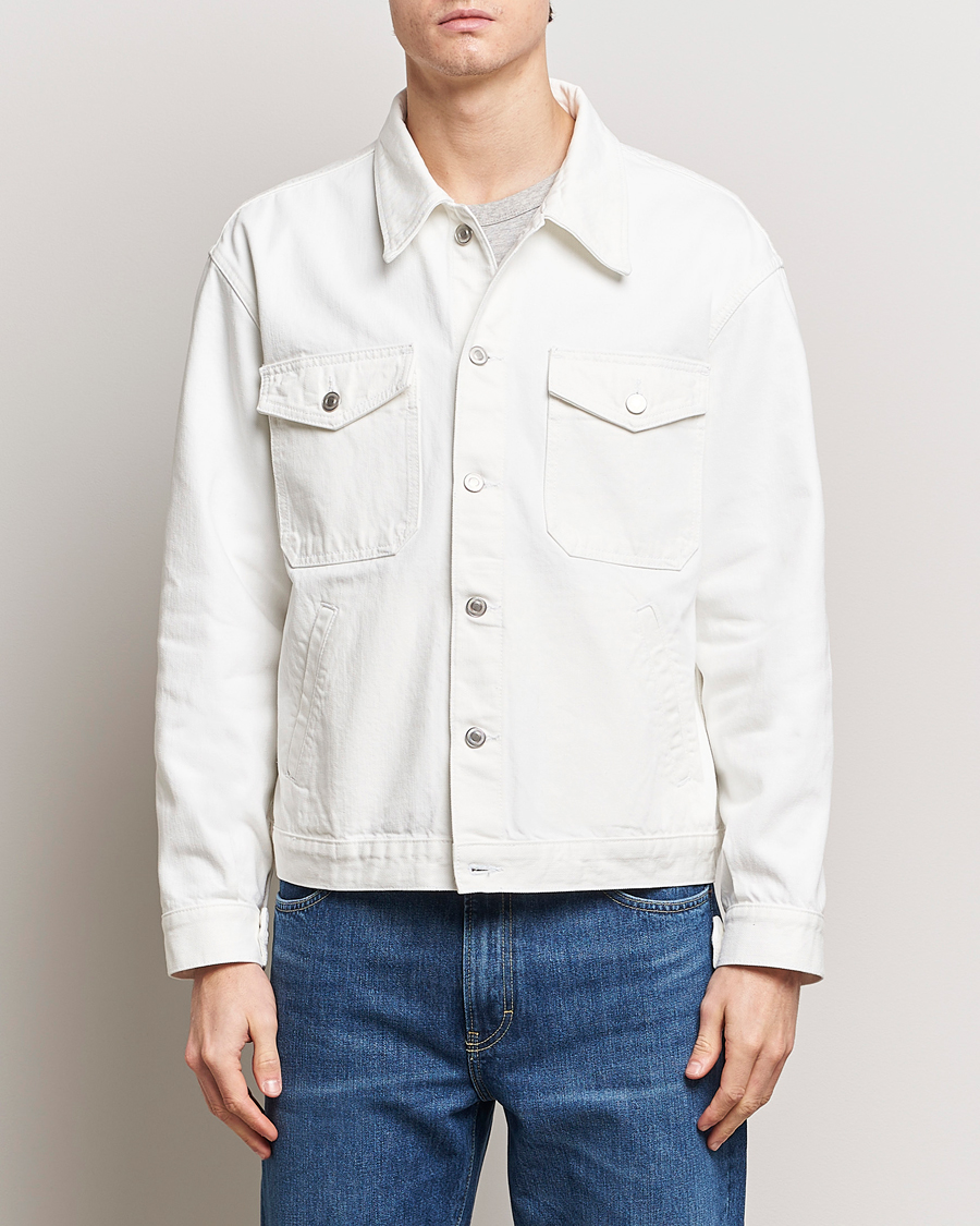 Men | Denim Jackets | Jeanerica | Flo Denim Jacket Natural White