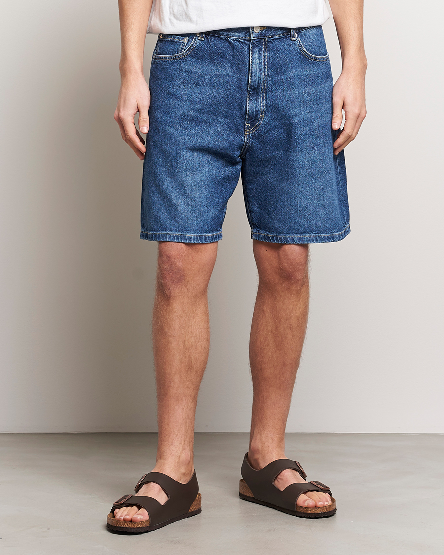 Men | Jeans shorts | Jeanerica | GM009 Genua Denim Shorts Vintage 62