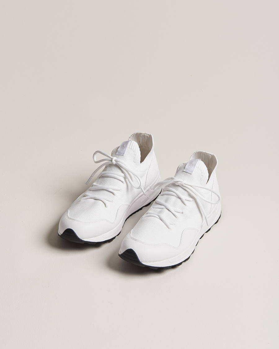 Men | Sneakers | Polo Ralph Lauren | Trackster 200II Sneaker Mesh/Leather White