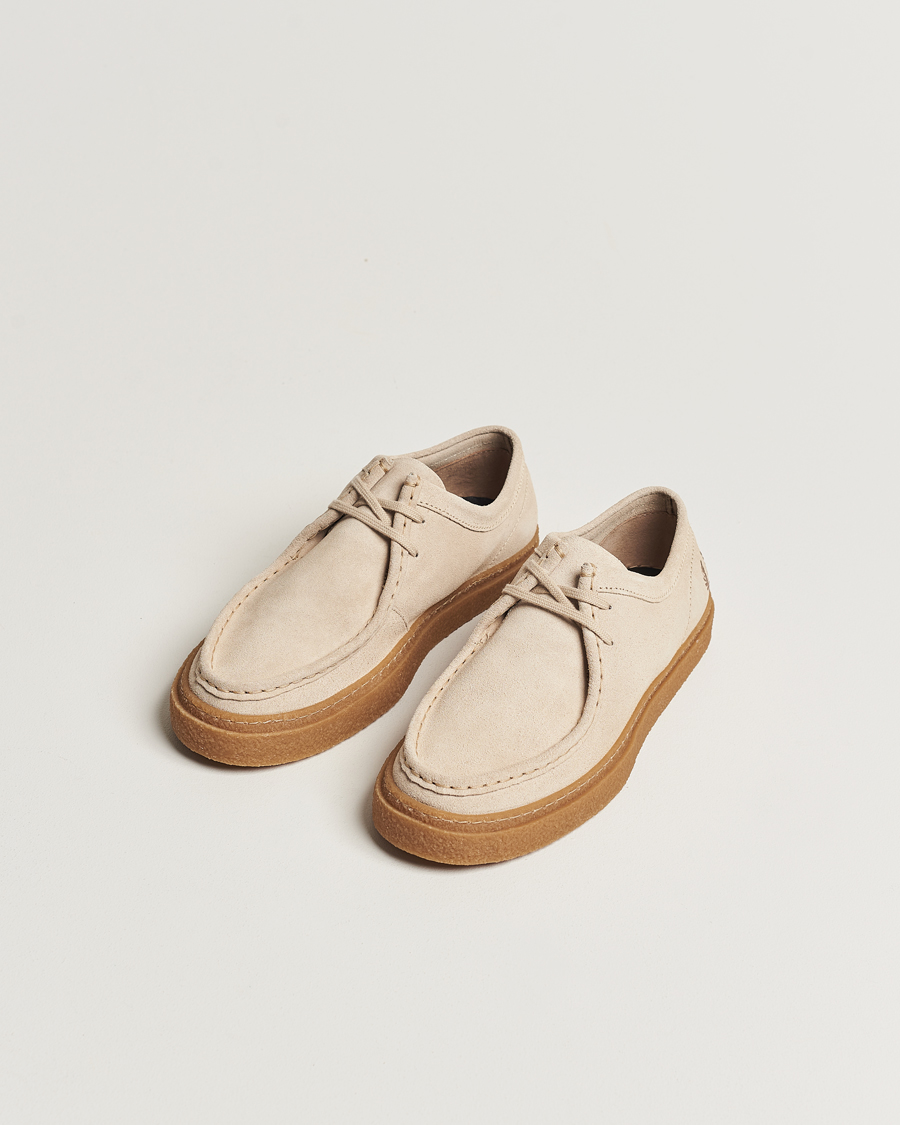 Men | Derby Shoes | Fred Perry | Dawson Suede Shoe Oatmeal