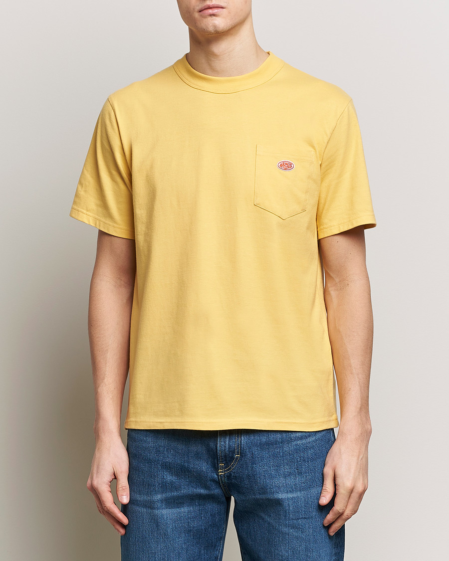 Men | Clothing | Armor-lux | Callac Pocket T-Shirt Yellow