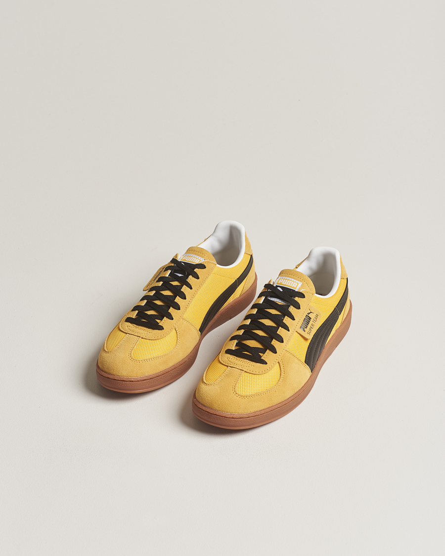 Men | Puma | Puma | Super Team OG Sneaker Yellow Zissle/Black