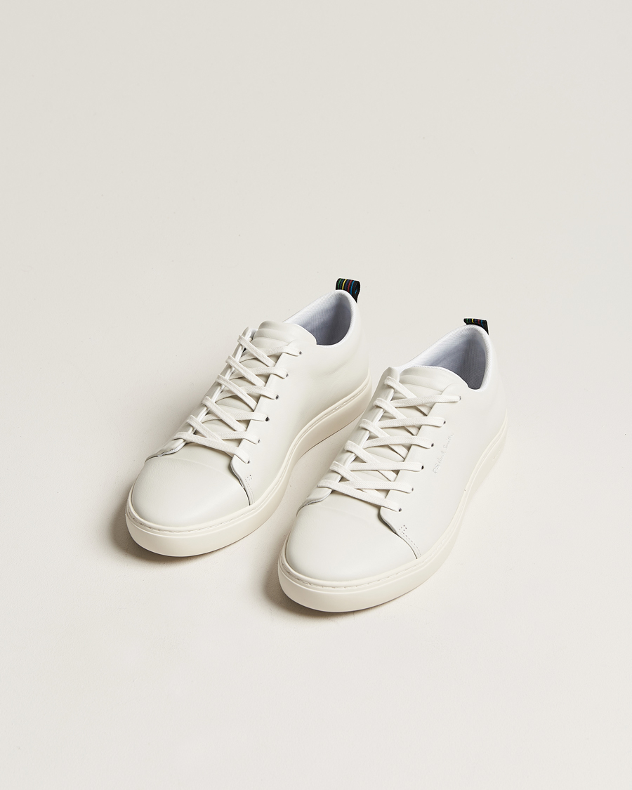 Men | Shoes | PS Paul Smith | Lee Leather Sneaker White