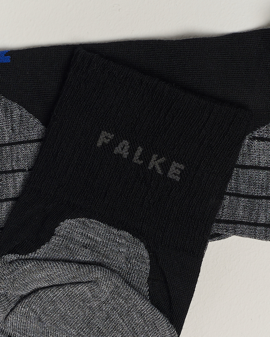 Men | Active | Falke Sport | Falke TK5 Wander Cool Short Trekking Socks Black