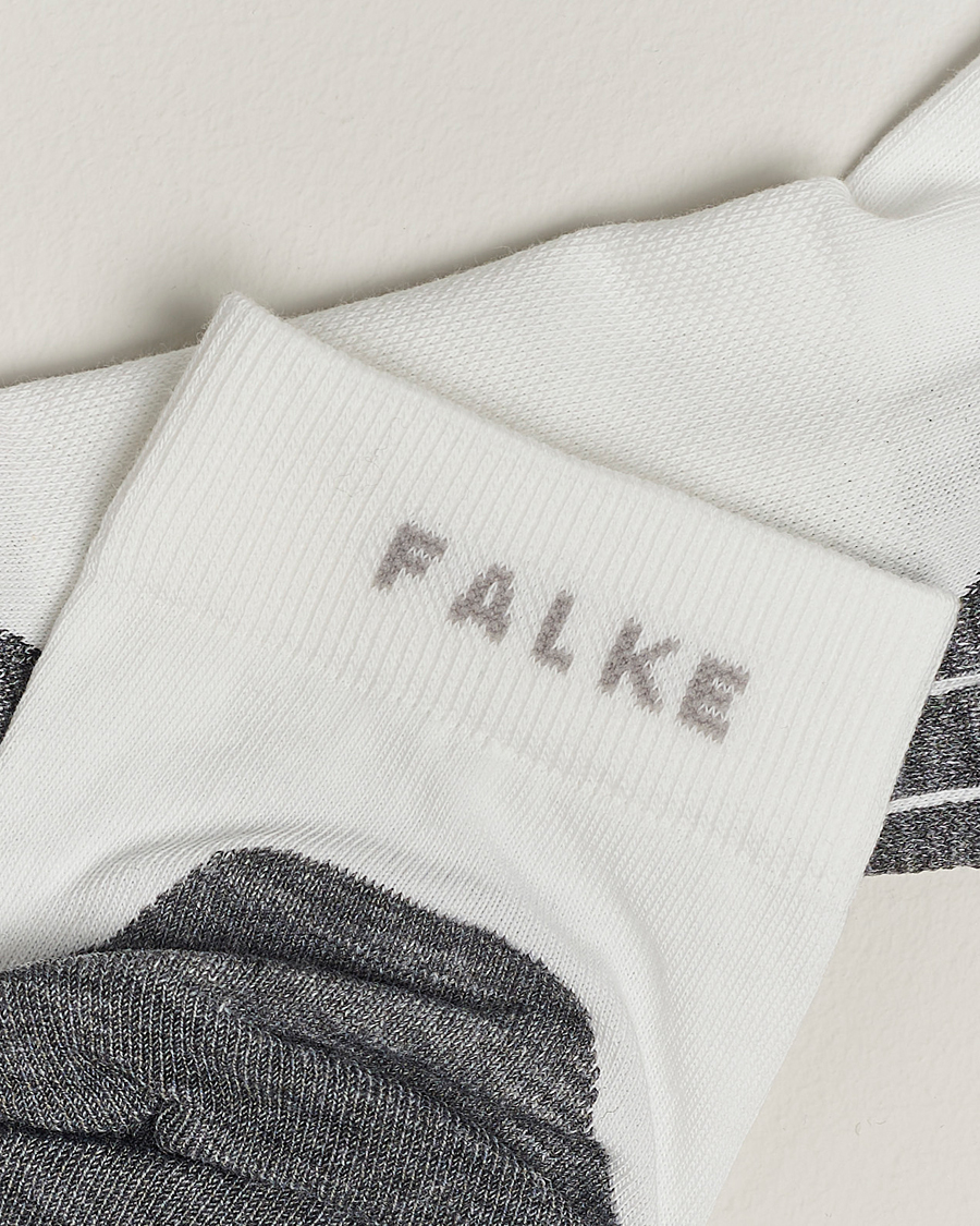 Men | Clothing | Falke Sport | Falke RU4 Endurance Short Running Socks White Mix