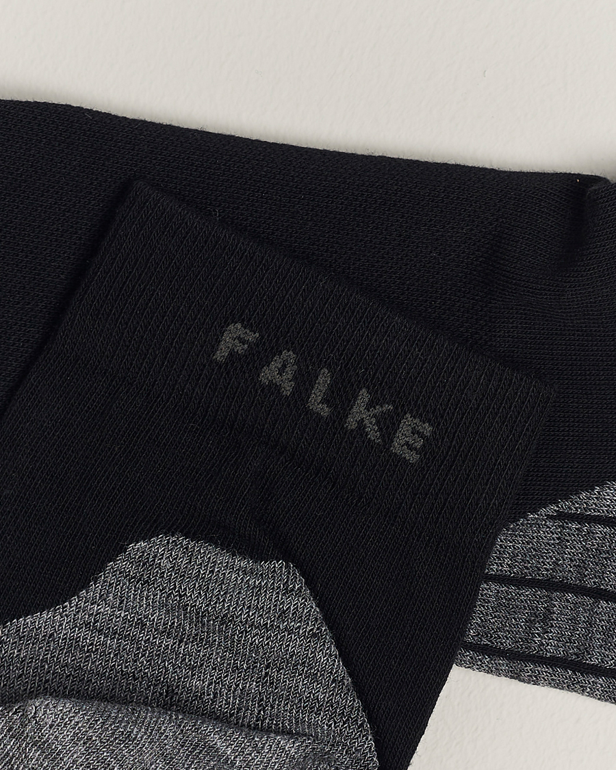 Men | Falke | Falke Sport | Falke RU4 Endurance Short Running Socks Black Mix
