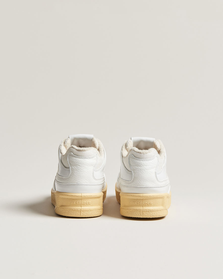 Herr |  | Jil Sander | Low Basket Sneakers White