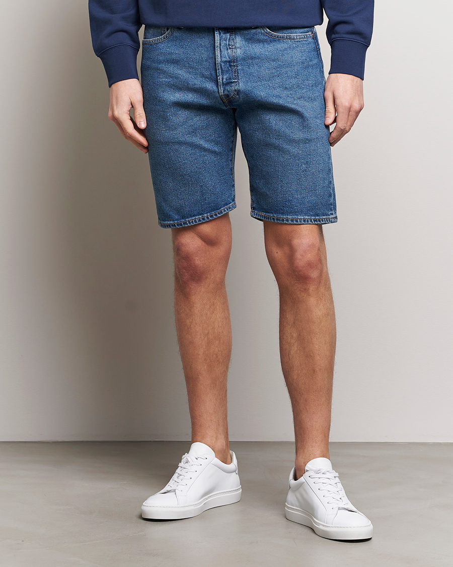 Men | Clothing | Levi\'s | 501 Original Denim Shorts 9am On Battery
