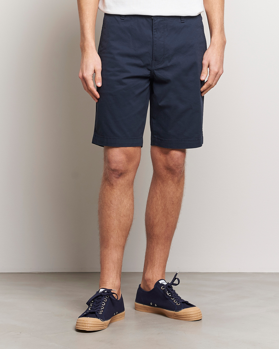 Herr | Kläder | Levi\'s | Garment Dyed Chino Shorts Blatic Navy