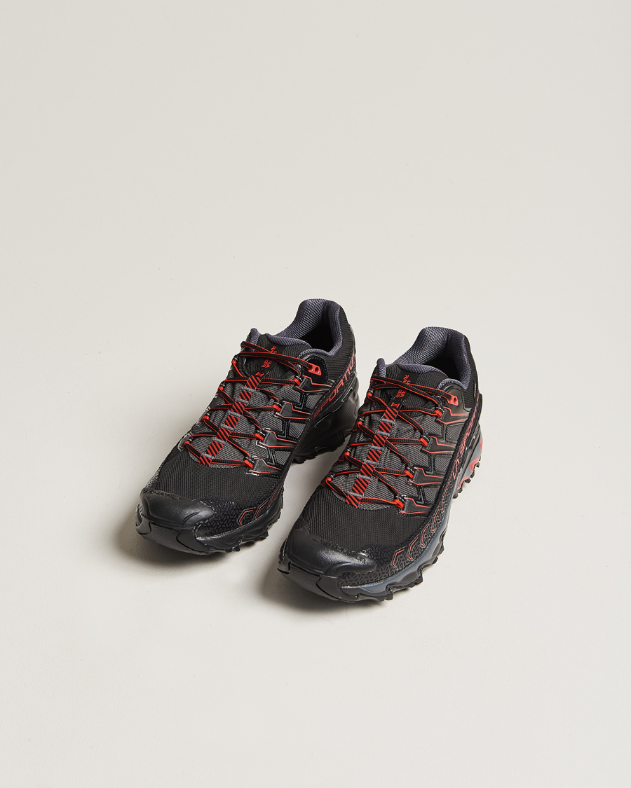 Men | Hiking shoes | La Sportiva | Ultra Raptor II GTX Trail Running Shoes Black/Goji