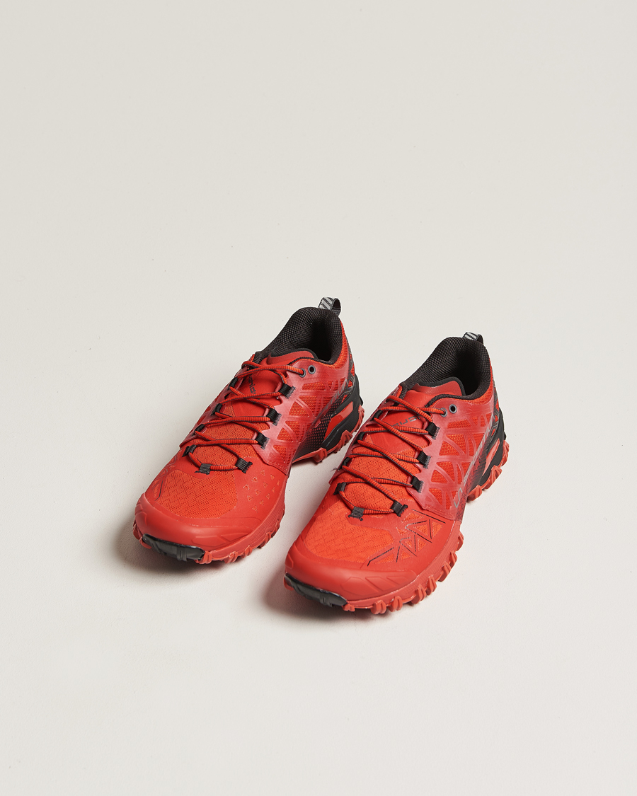 Men | Shoes | La Sportiva | Bushido II GTX Trail Running Sneakers Sunset/Black