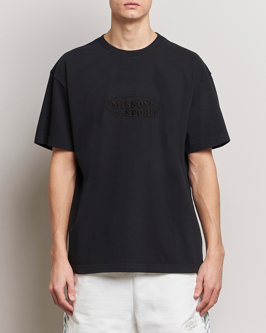 Herr |  | Missoni | SPORT Short Sleeve T-Shirt Black
