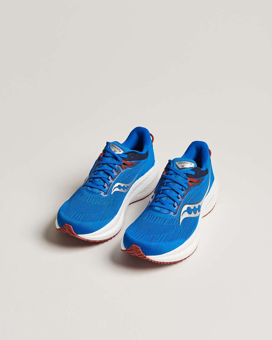Homme | Chaussures De Running | Saucony | Triumph 21 Cobalt/Silver