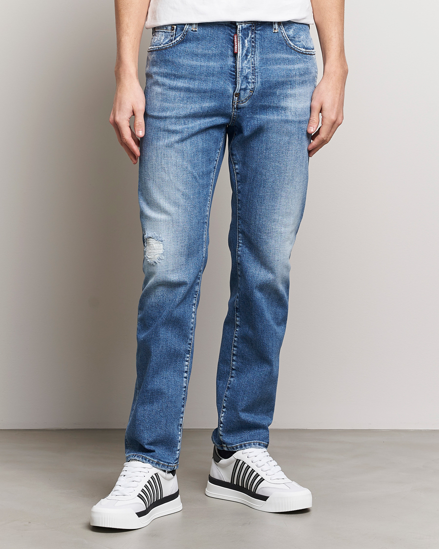 Men | Straight leg | Dsquared2 | 642 Jeans Light Blue