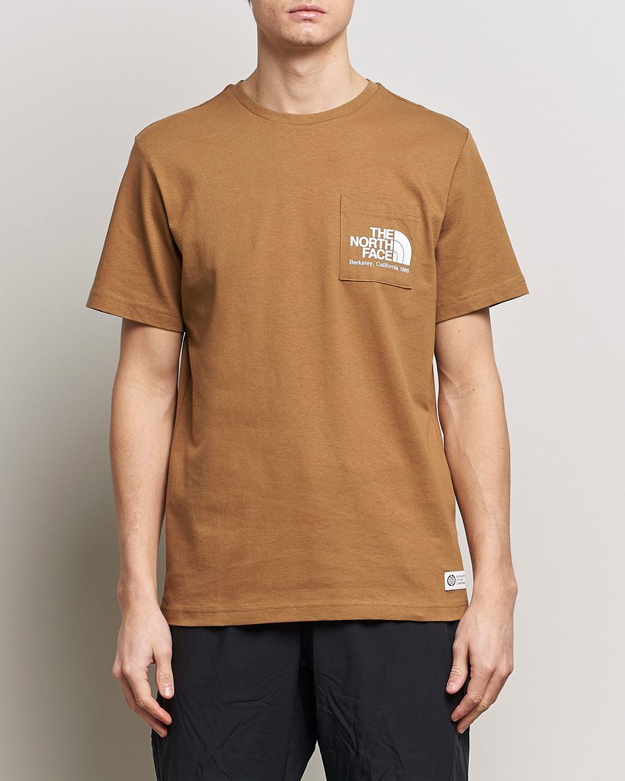 Men | Clothing | The North Face | Berkeley Pocket T-Shirt Utility Brown
