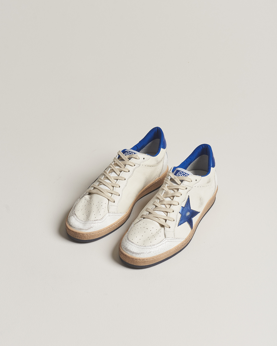 Herr | Skor | Golden Goose | Deluxe Brand Ball Star Sneakers White/Blue