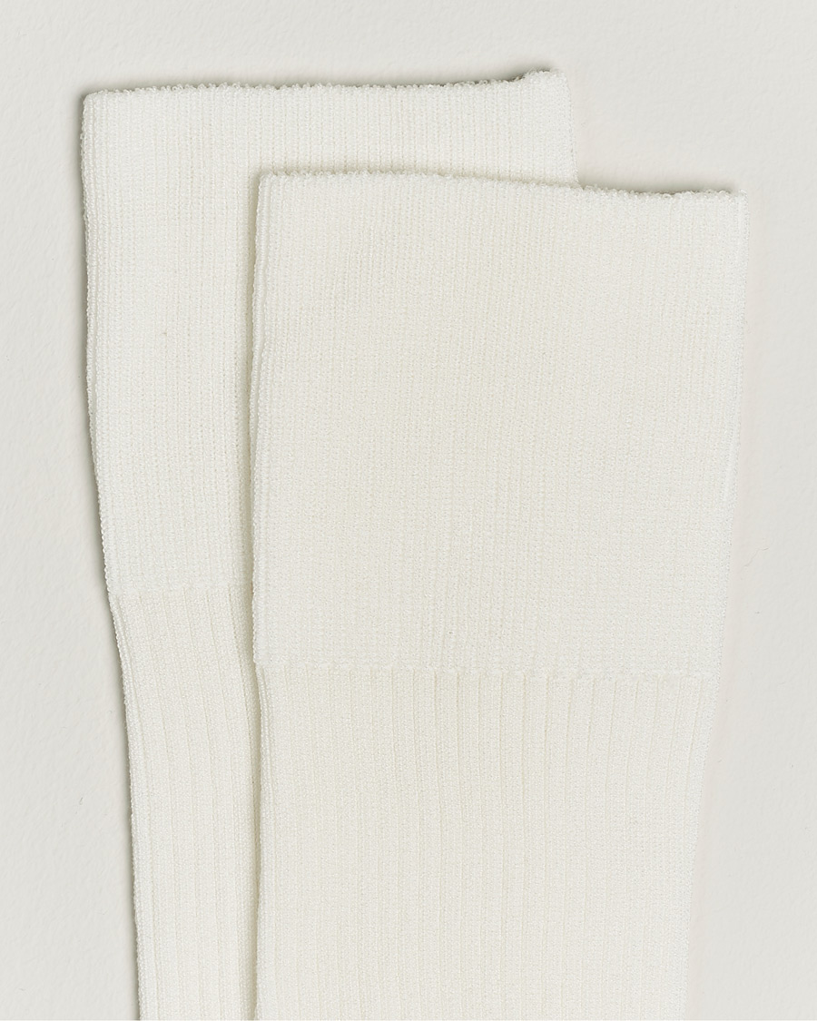 Men | CDLP | CDLP | Cotton Rib Socks White