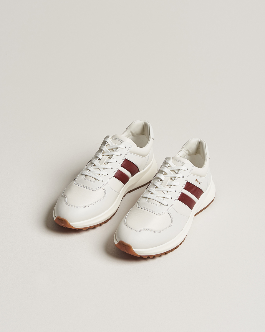 Men | Shoes | Bally | Darsyl Leather Running Sneaker White