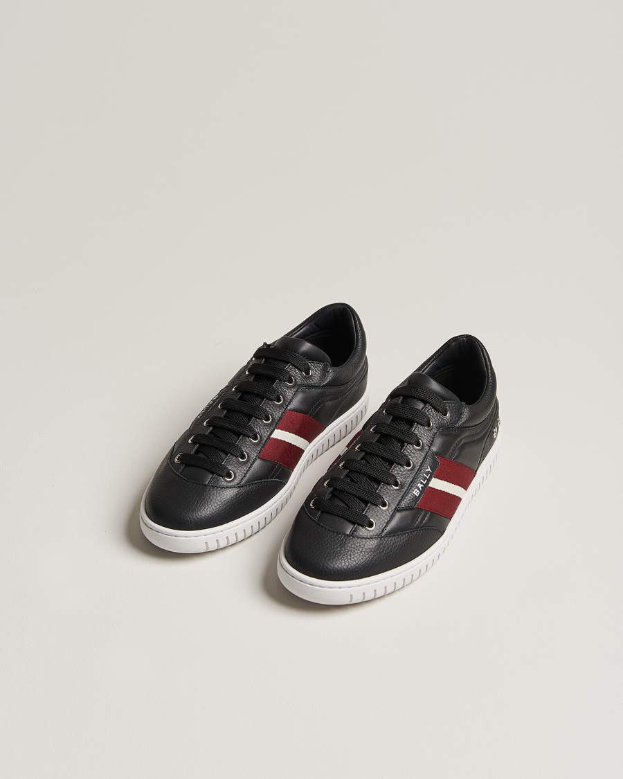 Men | Shoes | Bally | Palmy Leather Running Sneaker Black