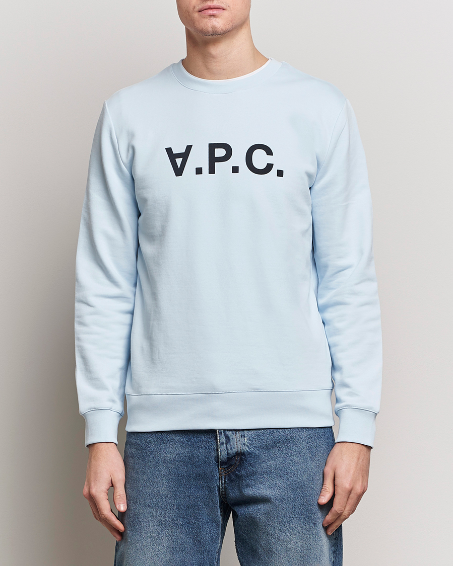 Men | Loyalty Offer | A.P.C. | VPC Sweatshirt Light Blue