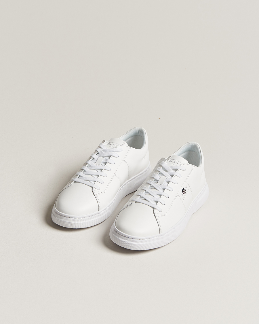 Men | Preppy Authentic | GANT | Joree Lightweight Leather Sneaker White