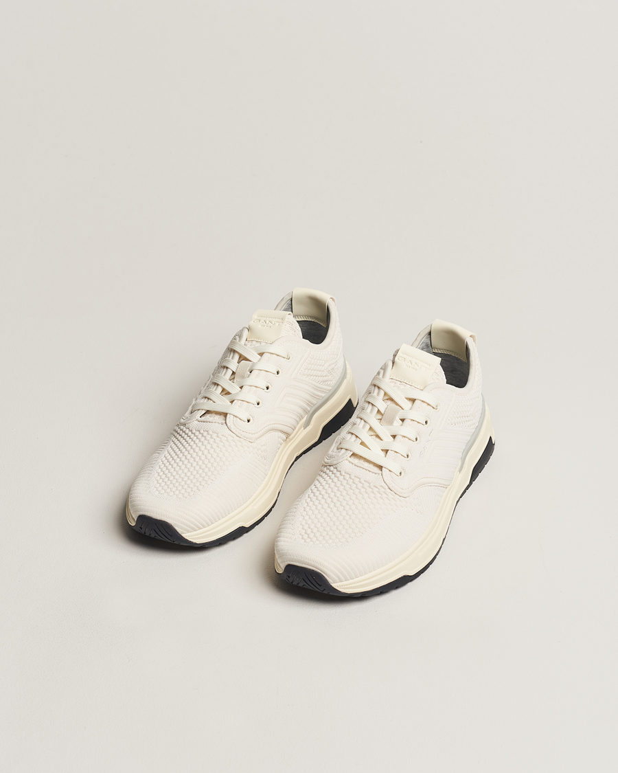 Men | White Sneakers | GANT | Jeuton Mesh Sneaker Off White