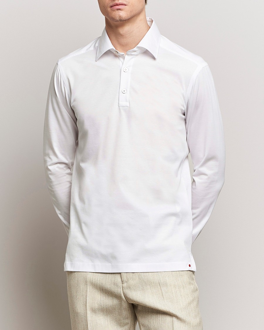 Men | Clothing | Kiton | Popover Shirt White