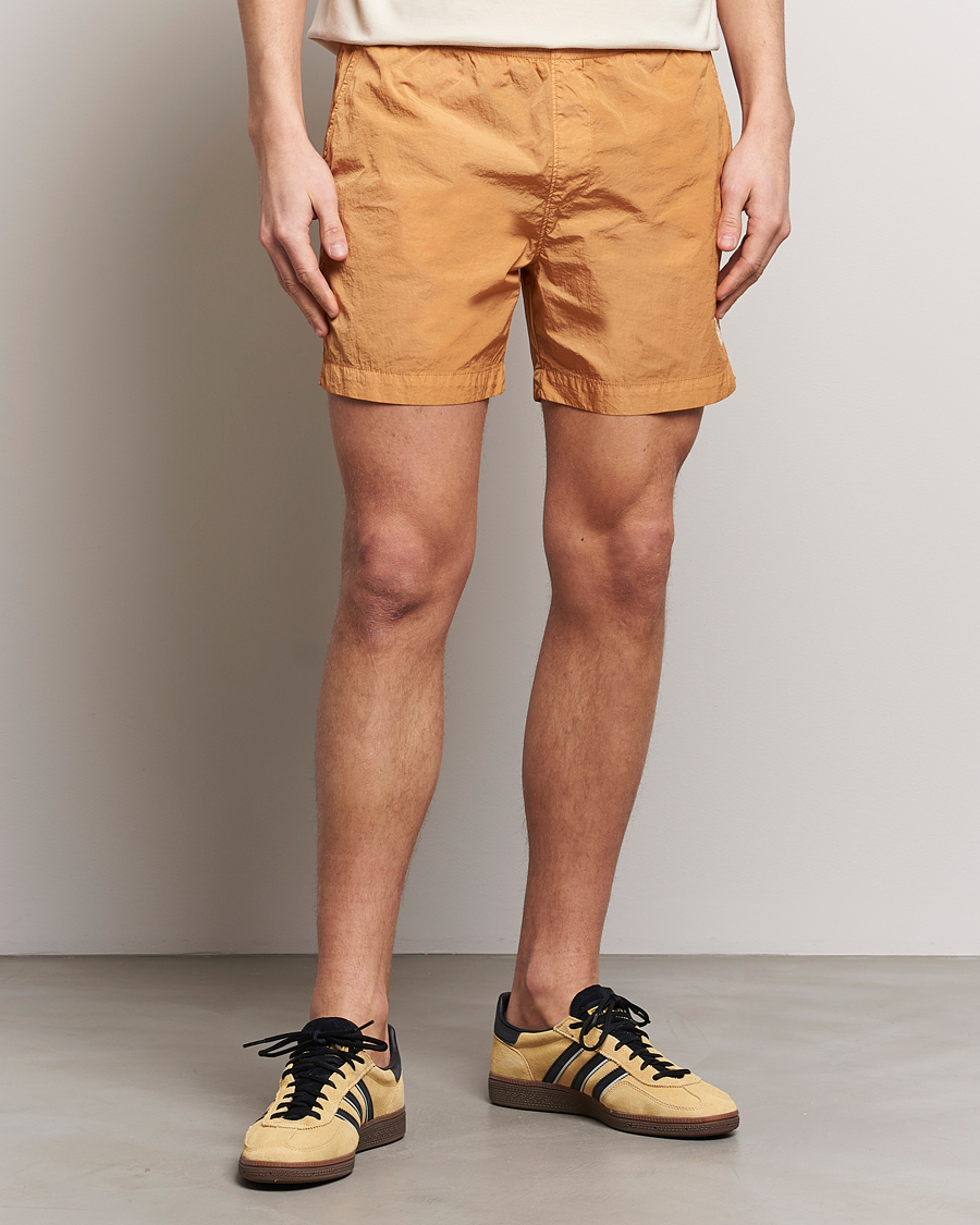 Men | Clothing | C.P. Company | Eco Chrome-R Swimshorts Orange