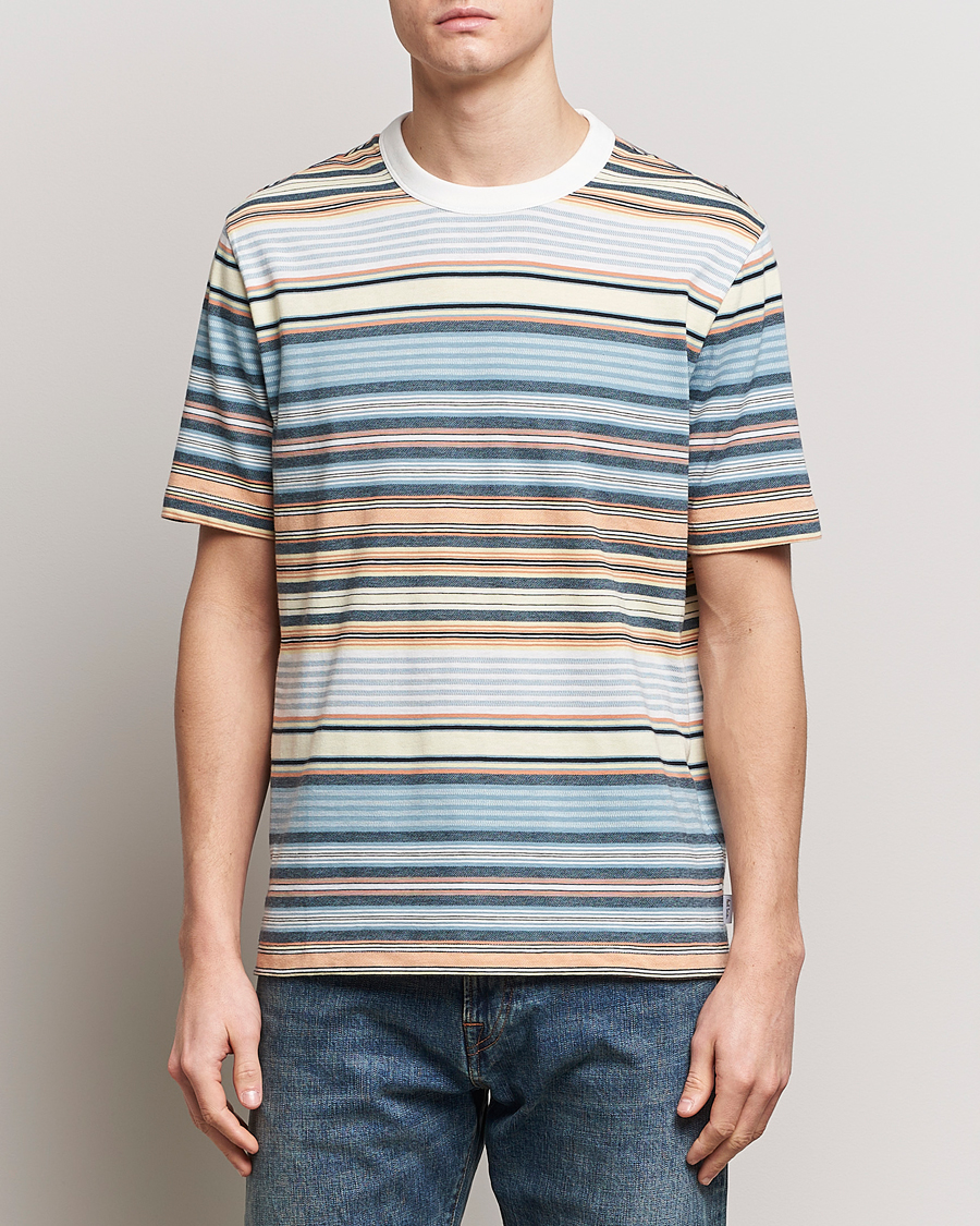 Men | Clothing | PS Paul Smith | Striped Crew Neck T-Shirt Multi