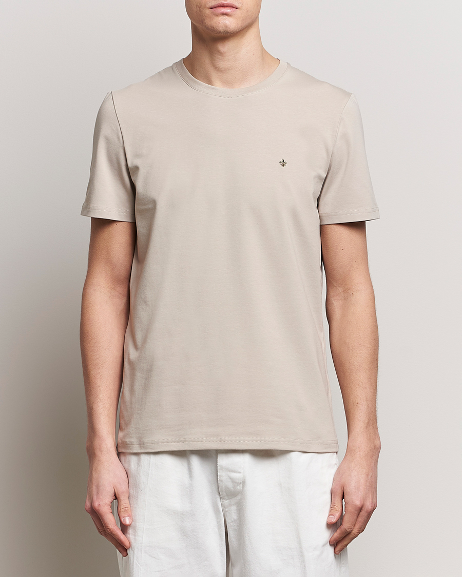 Herr | Kläder | Morris | James Crew Neck T-Shirt Khaki
